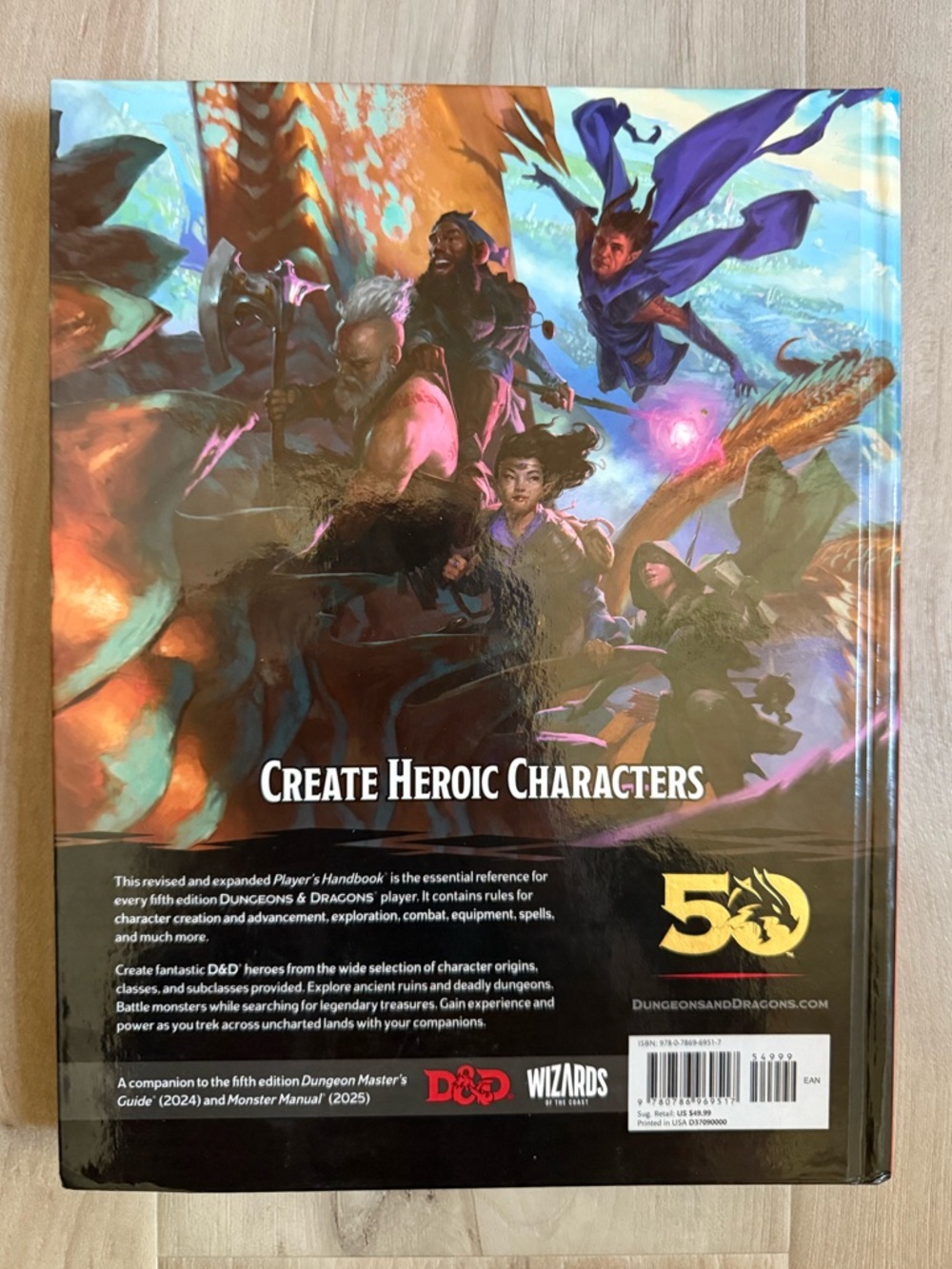 Dungeons & Dragons Player’s Handbook - Hardcover - Picture 3 of 15